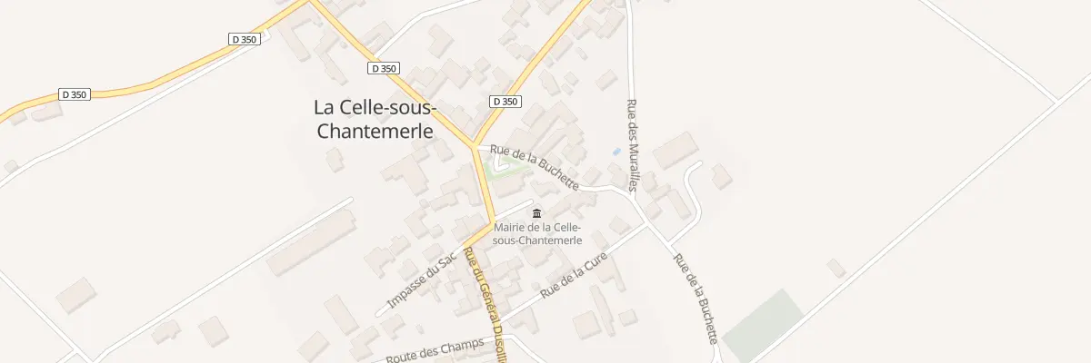 Plan du 2 Rue de la Buchette à La Celle-sous-Chantemerle