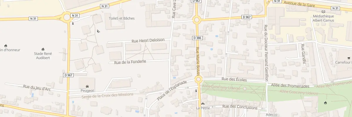 Plan du 2 Rue de la Cave Labbe à Fismes