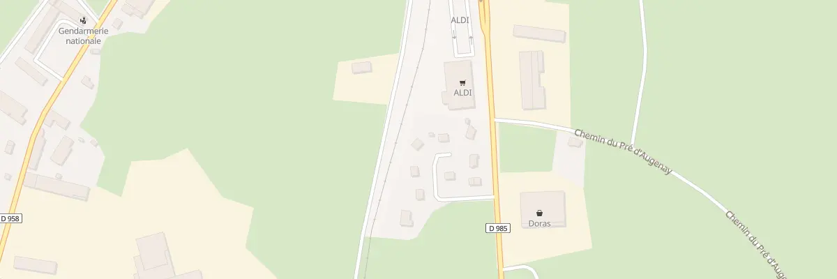 Plan du 1065 Rte de Marcilly à Corbigny