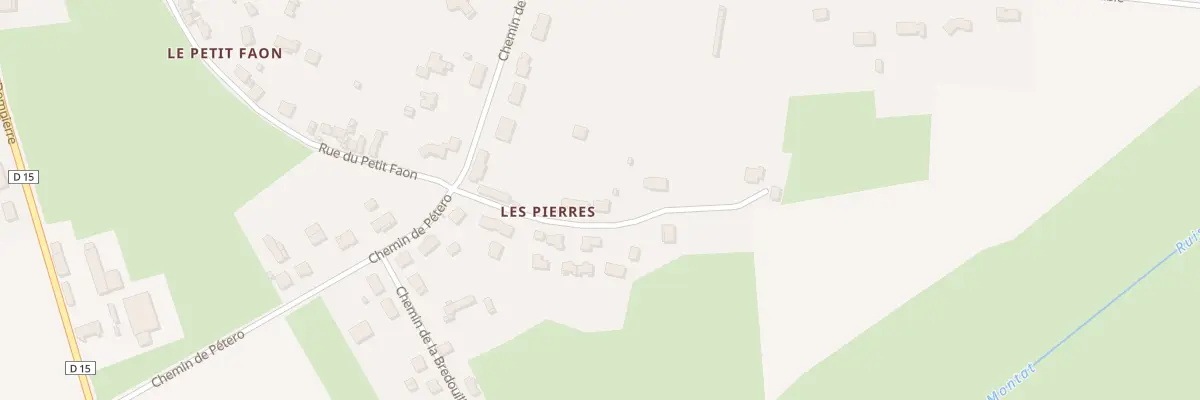 Plan du 4 Imp des Pierres à Beaulon
