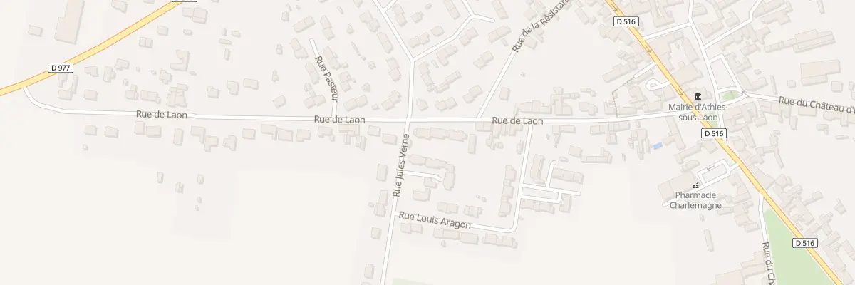 Plan du 45 Rue de Laon à Athies-sous-Laon