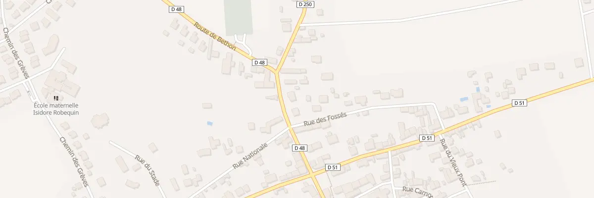 Plan du 28 Rue Isidore Robequin à Conflans-sur-Seine