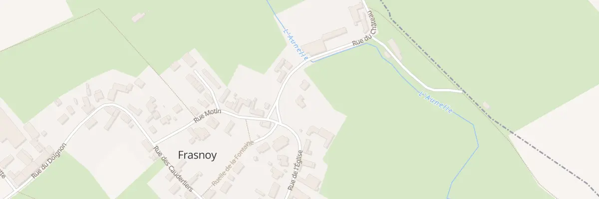Plan du 5 Rue du Chateau à Frasnoy