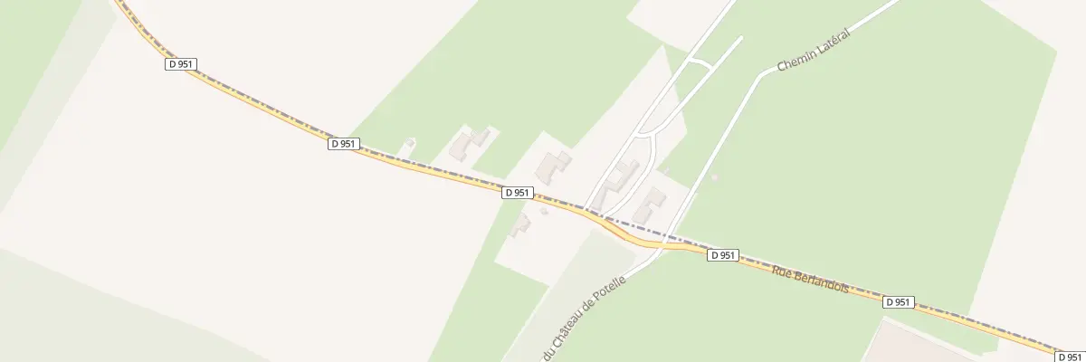 Plan du 218 Rue Berlandois à Villereau