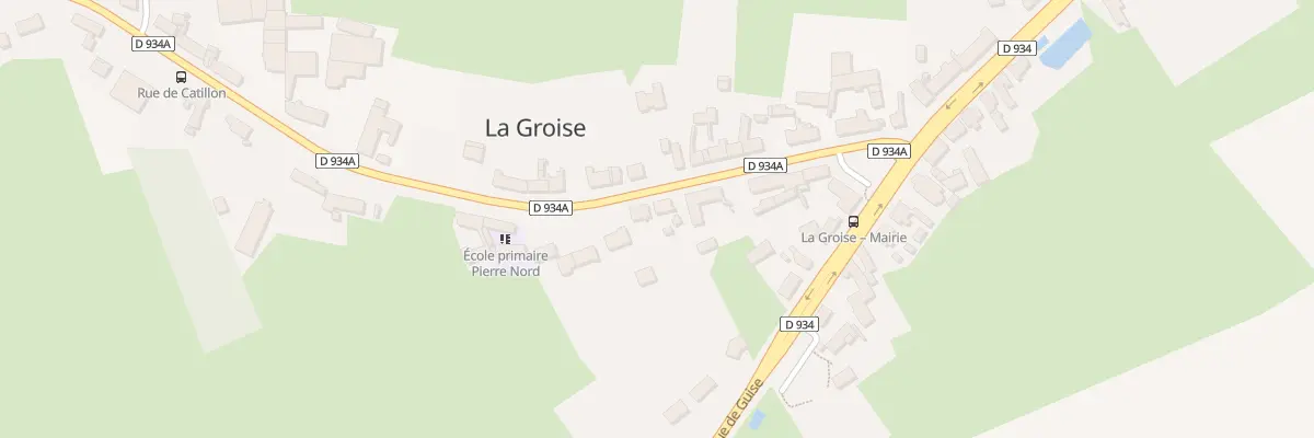 Plan du 11 Rue de Catillon à La Groise