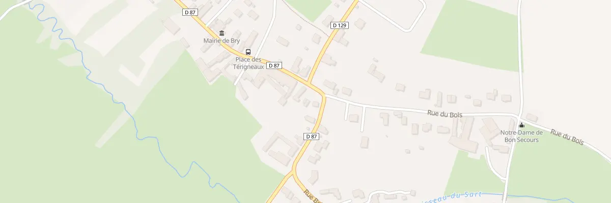 Plan du 1 Rue de l’Eglise à Bry