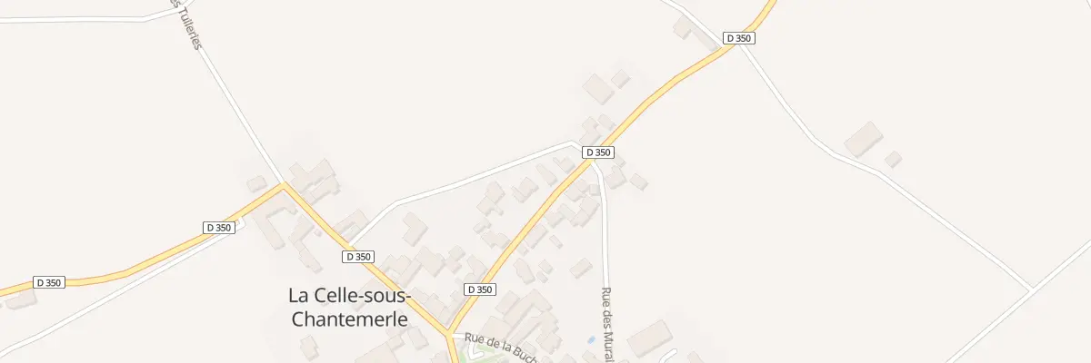 Plan du 19 Rte du Champagne à La Celle-sous-Chantemerle