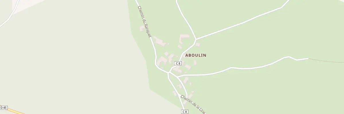 Plan du 5001 Aboulin à Saint-Christophe-d’Allier