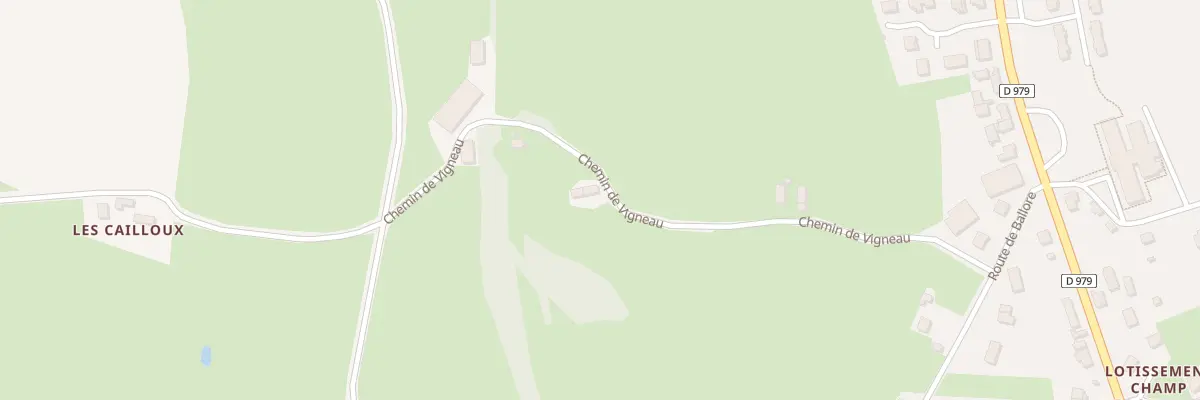 Plan du 5261 La Bressotte à Cronat