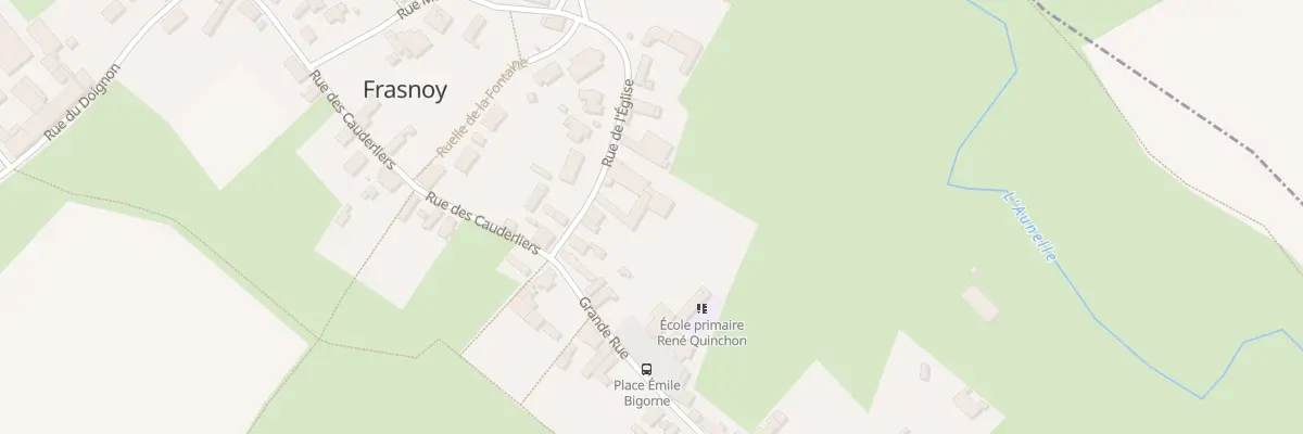 Plan du 7 Rue de l’Eglise à Frasnoy