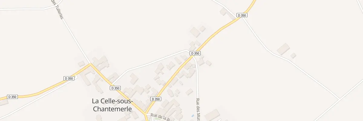 Plan du 21 Rte du Champagne à La Celle-sous-Chantemerle