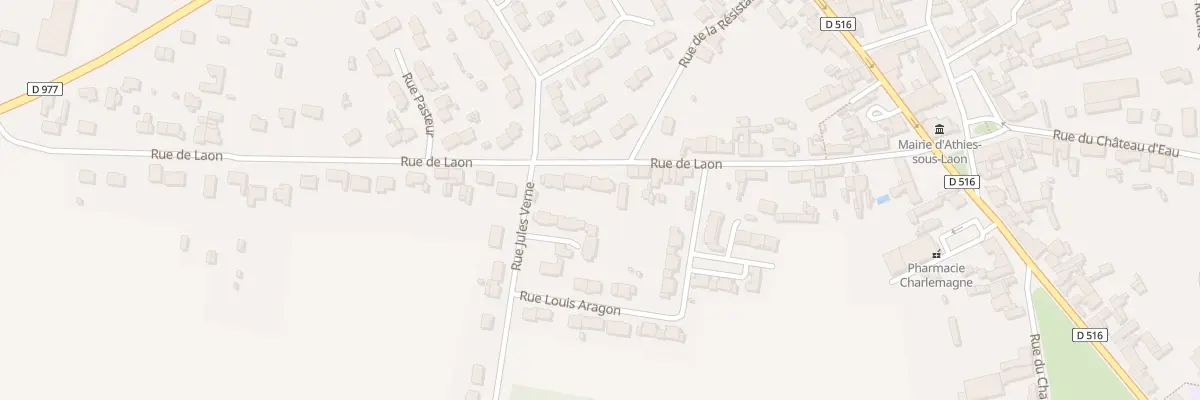 Plan du 35 Rue de Laon à Athies-sous-Laon