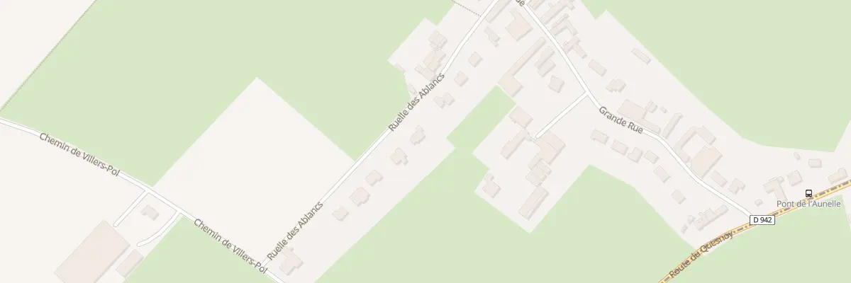 Plan du 16 Rle des Ablancs à Frasnoy