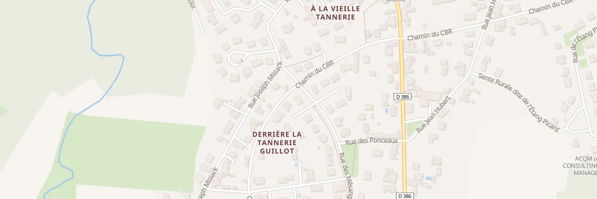 Plan du 2 Rue des Mésanges à Fismes