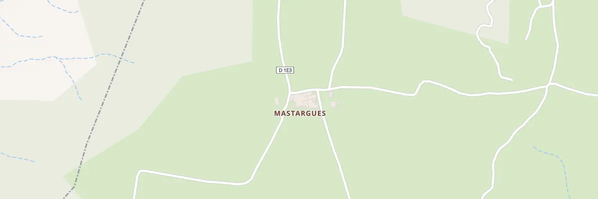 Plan du 5198 Hameau de Mastargues à Brissac