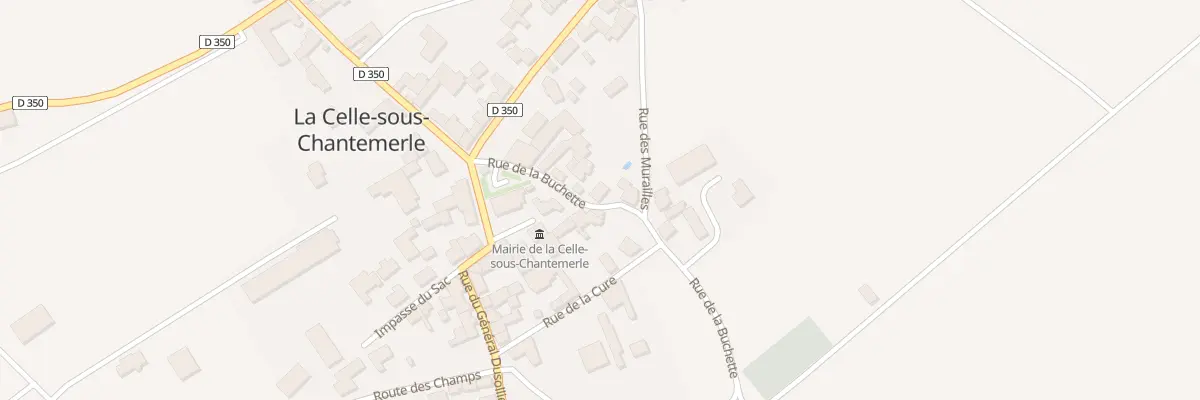 Plan du 9 Rue de la Buchette à La Celle-sous-Chantemerle