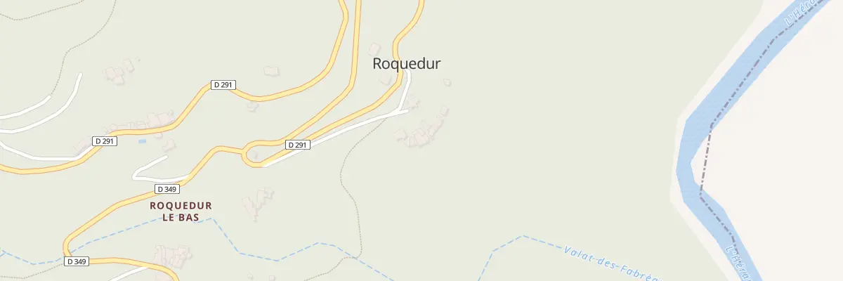 Plan du 5120 Le Cabanis à Roquedur