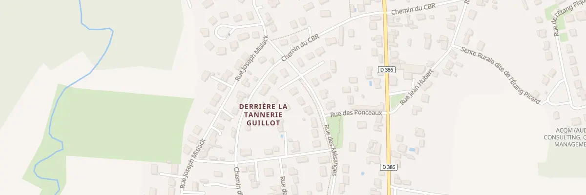 Plan du 4 Rue des Mésanges à Fismes