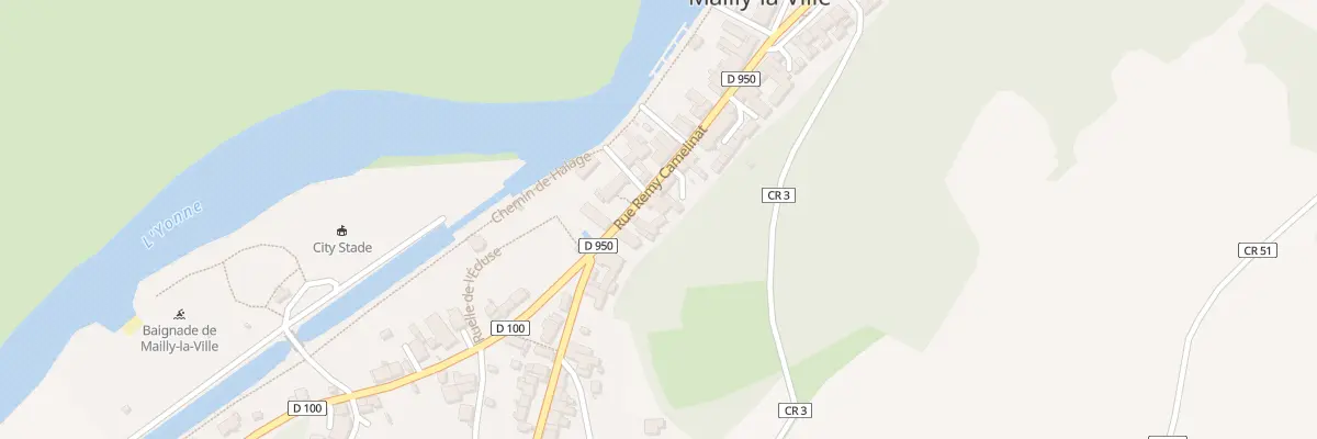 Plan du 40 Rue Remy Camelinat à Mailly-la-Ville