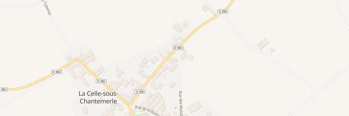 Plan du 20 Rte du Champagne à La Celle-sous-Chantemerle