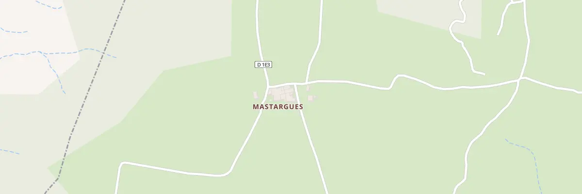 Plan du 5200 Mastargues à Brissac