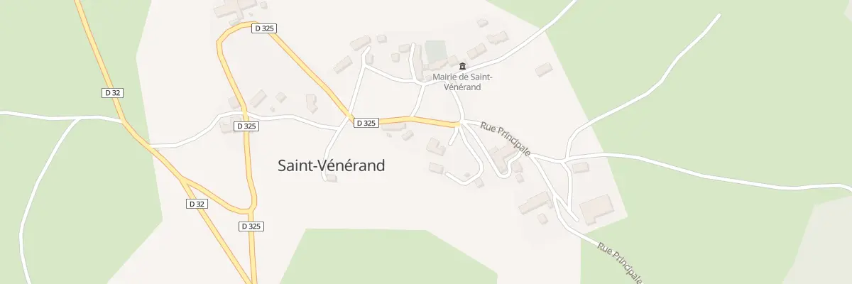 Plan du 5007A Le Bourg à Saint-Vénérand