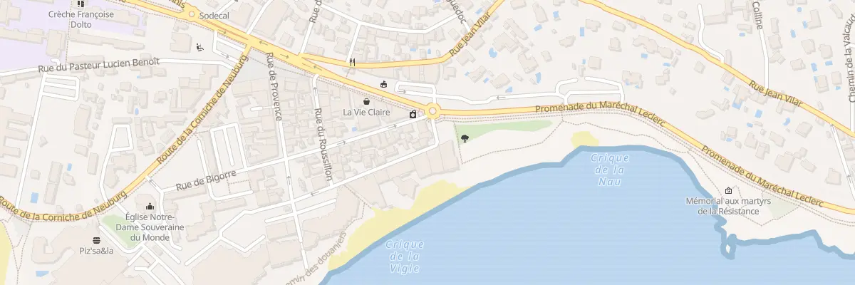 Plan du 6 Rue de Savoie à Sète