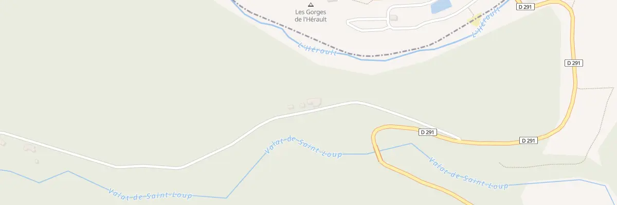 Plan du 5007B Laujol à Roquedur