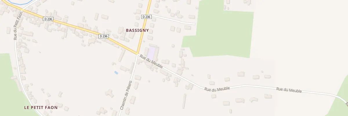 Plan du 7 Rue du Meuble à Beaulon
