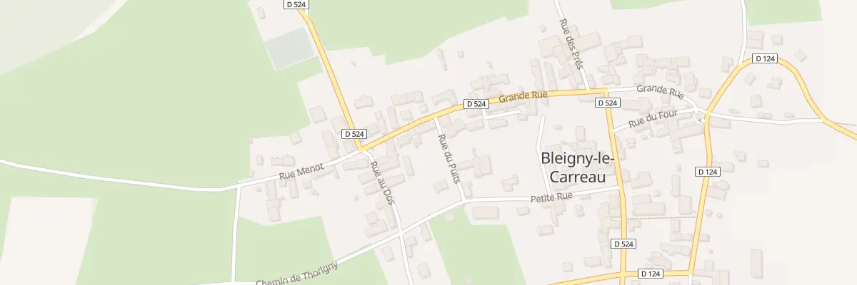 Plan du 2 Rue des Puits à Bleigny-le-Carreau