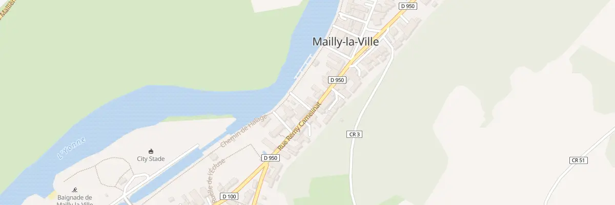 Plan du 29 Rue Remy Camelinat à Mailly-la-Ville