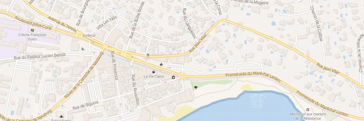 Plan du 91 Rue Jean Vilar à Sète