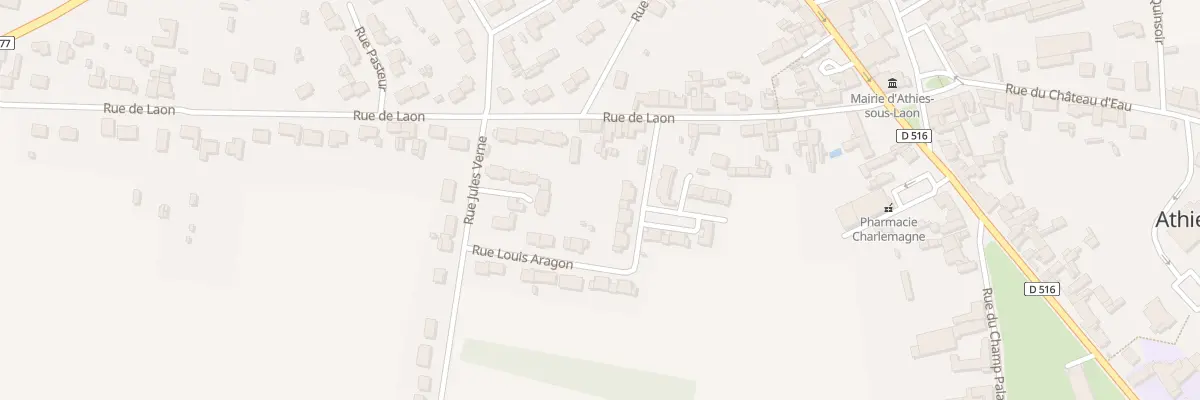 Plan du 27 Rue de Laon à Athies-sous-Laon