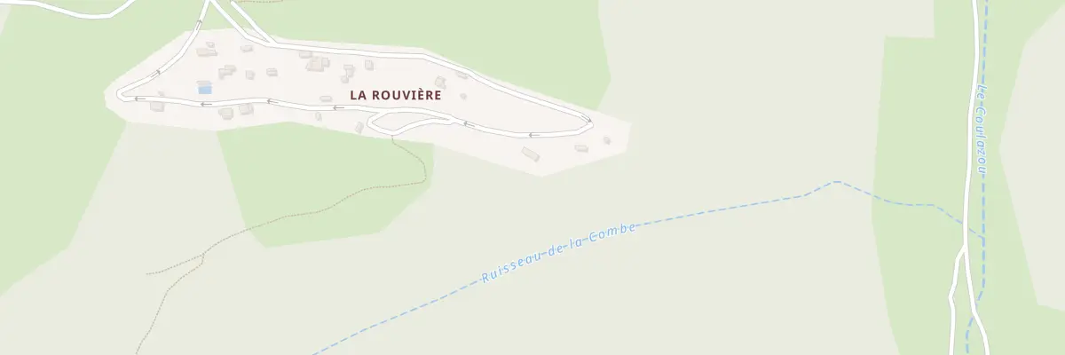 Plan de La Rouviere à Vendémian