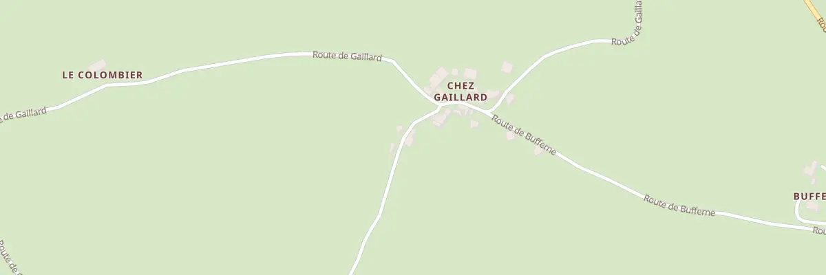 Plan du 5245 Chez Gaillard au Breuil