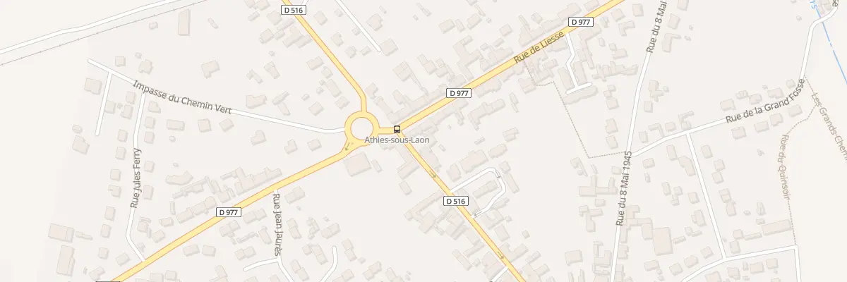 Plan du 2 Rue de Liesse à Athies-sous-Laon