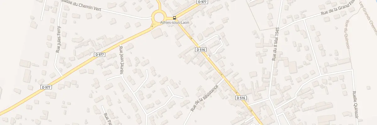 Plan du 8 Rue des Ecoles à Athies-sous-Laon
