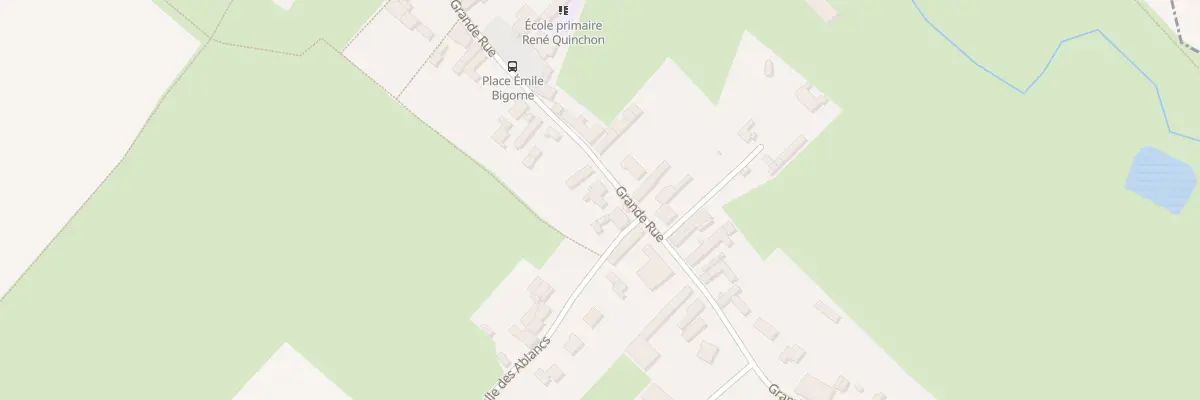 Plan du 28 Rue Grande Rue à Frasnoy