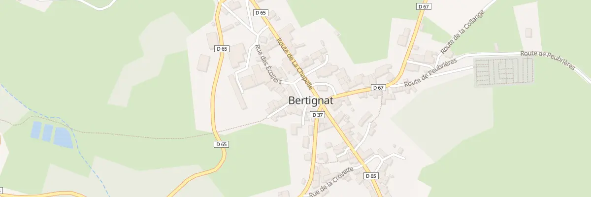 Plan du 5247 Le Bourg à Bertignat