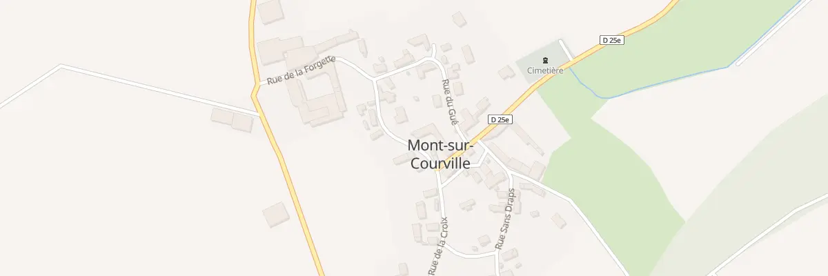 Plan du 2 Rue de la Jacquette à Mont-sur-Courville