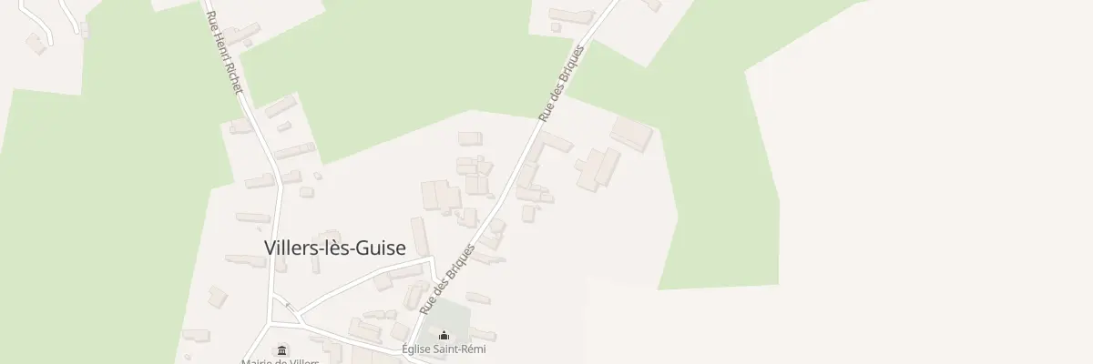 Plan du 228 Rue des Briques à Villers-lès-Guise
