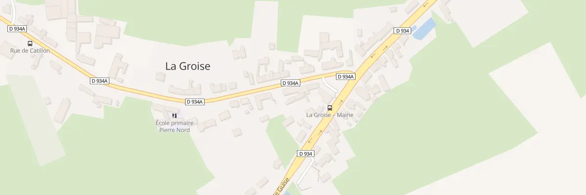 Plan du 5 Rue de Catillon à La Groise