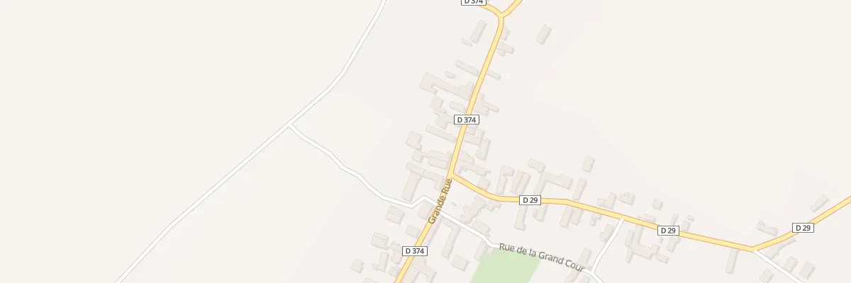 Plan du 14 Gr Grande Rue à Villadin