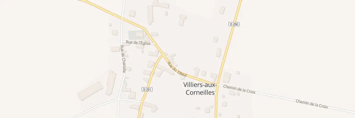 Plan du 7 Rue du Tilleul à Villiers-aux-Corneilles