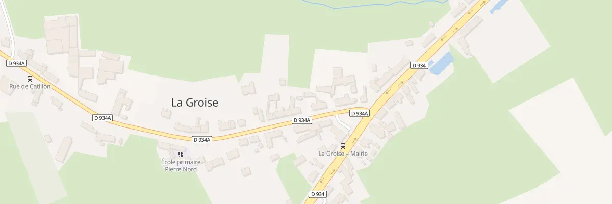 Plan du 10 Rue de Catillon à La Groise