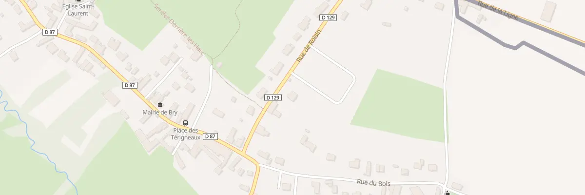 Plan du 6 Rue de Roisin à Bry