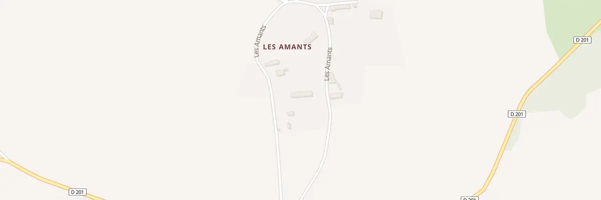 Plan du 3 Ham les Amants à Bœurs-en-Othe