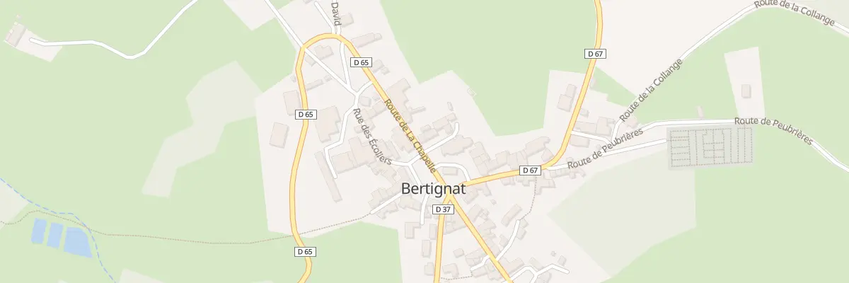 Plan du 5208 Le Bourg à Bertignat