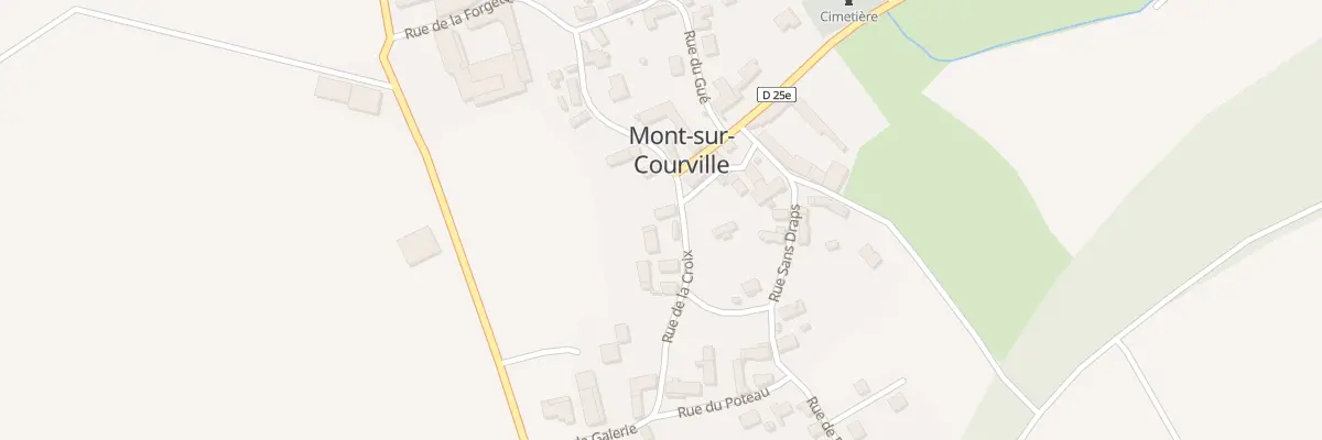 Plan du 2 Rue de la Croix à Mont-sur-Courville