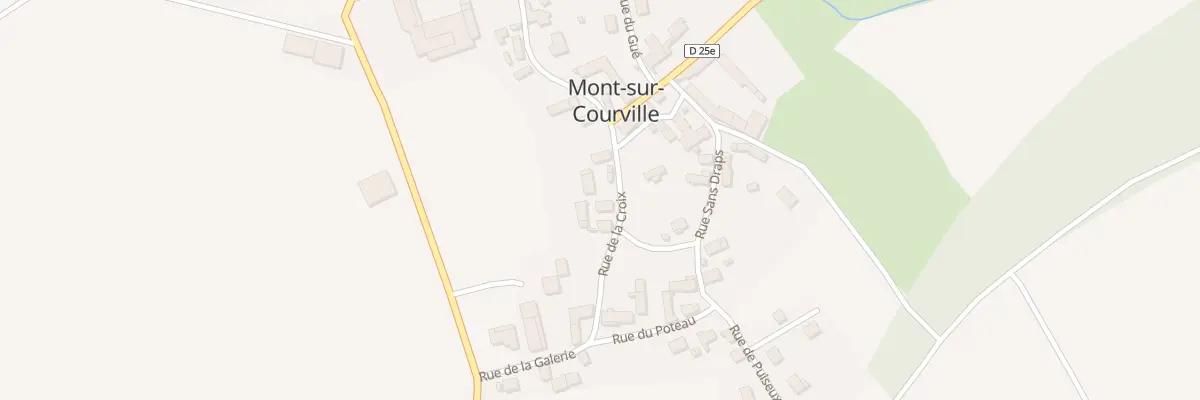 Plan du 6 Rue de la Croix à Mont-sur-Courville
